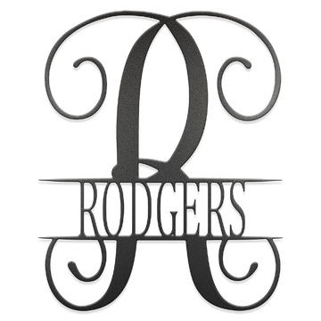 Simple Metal Monogram