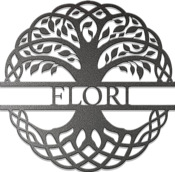 Tree of Life - Steel Monogram