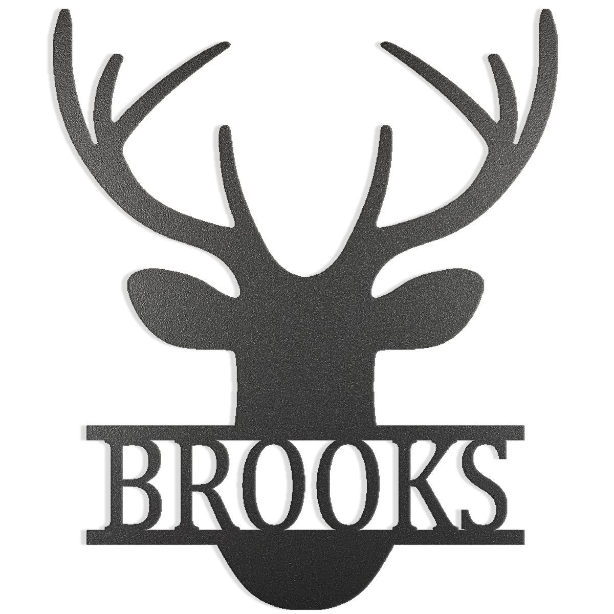 Mounted Deer Monogram