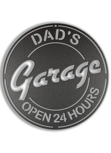 Dad's Garage Sign