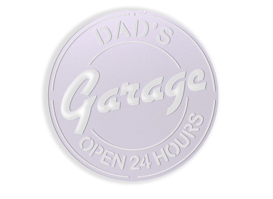 Dad's Garage Sign