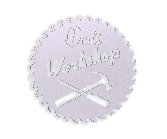 Dad's Workshop Sign