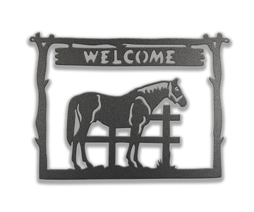 Welcome Horse Frame